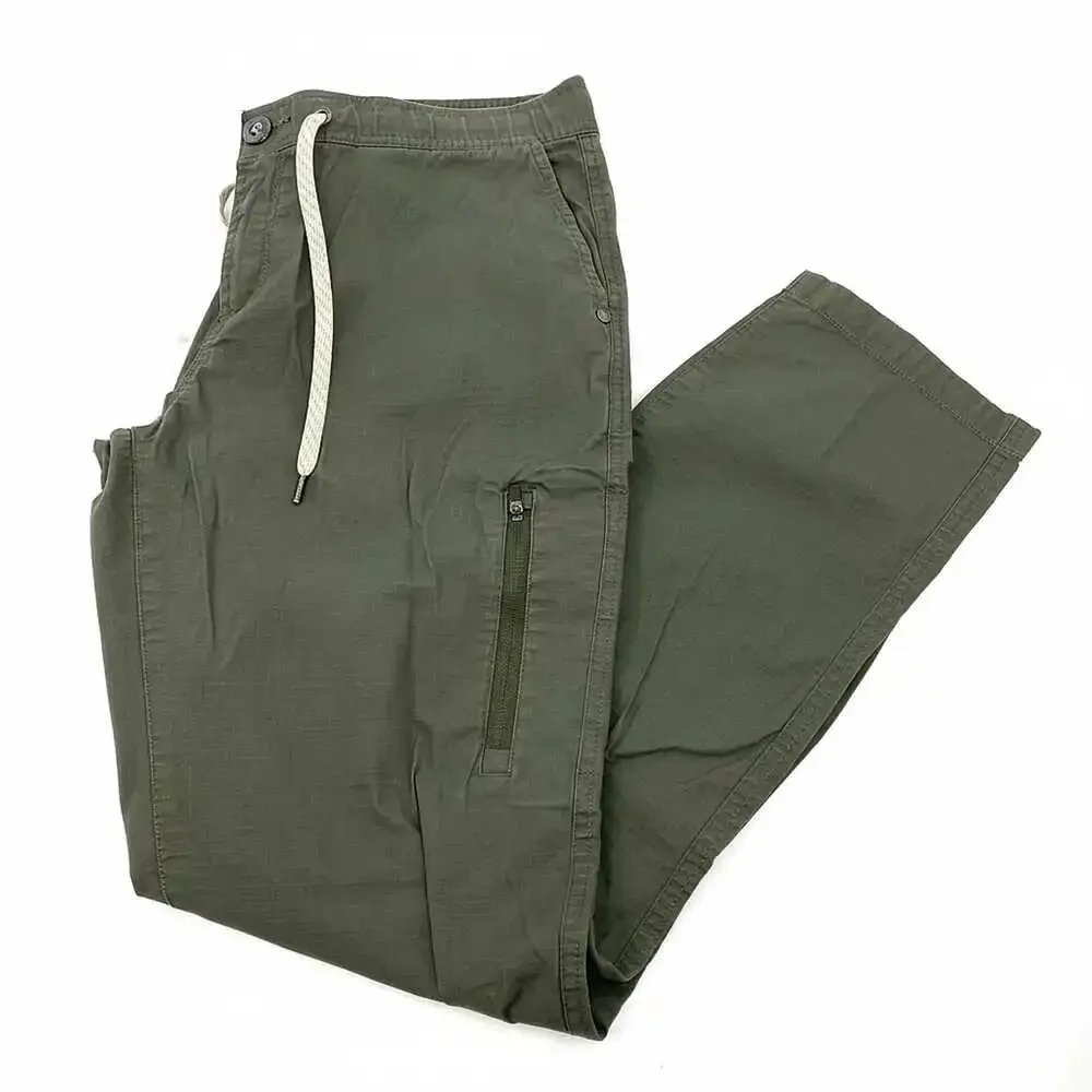 Vuori Green Cotton Blend Jogger Pants | Men’s M Regular